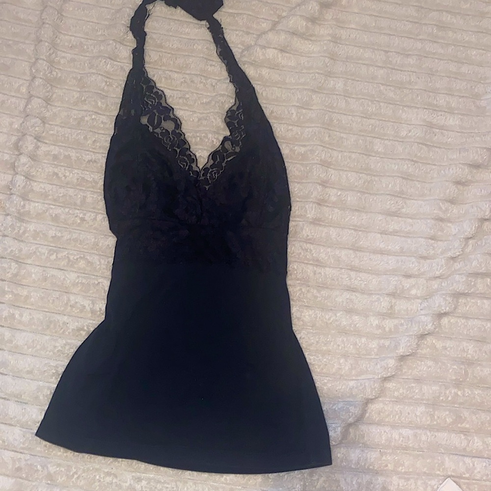 Vintage wet seal lace cami halter top! Very cute and vintage.